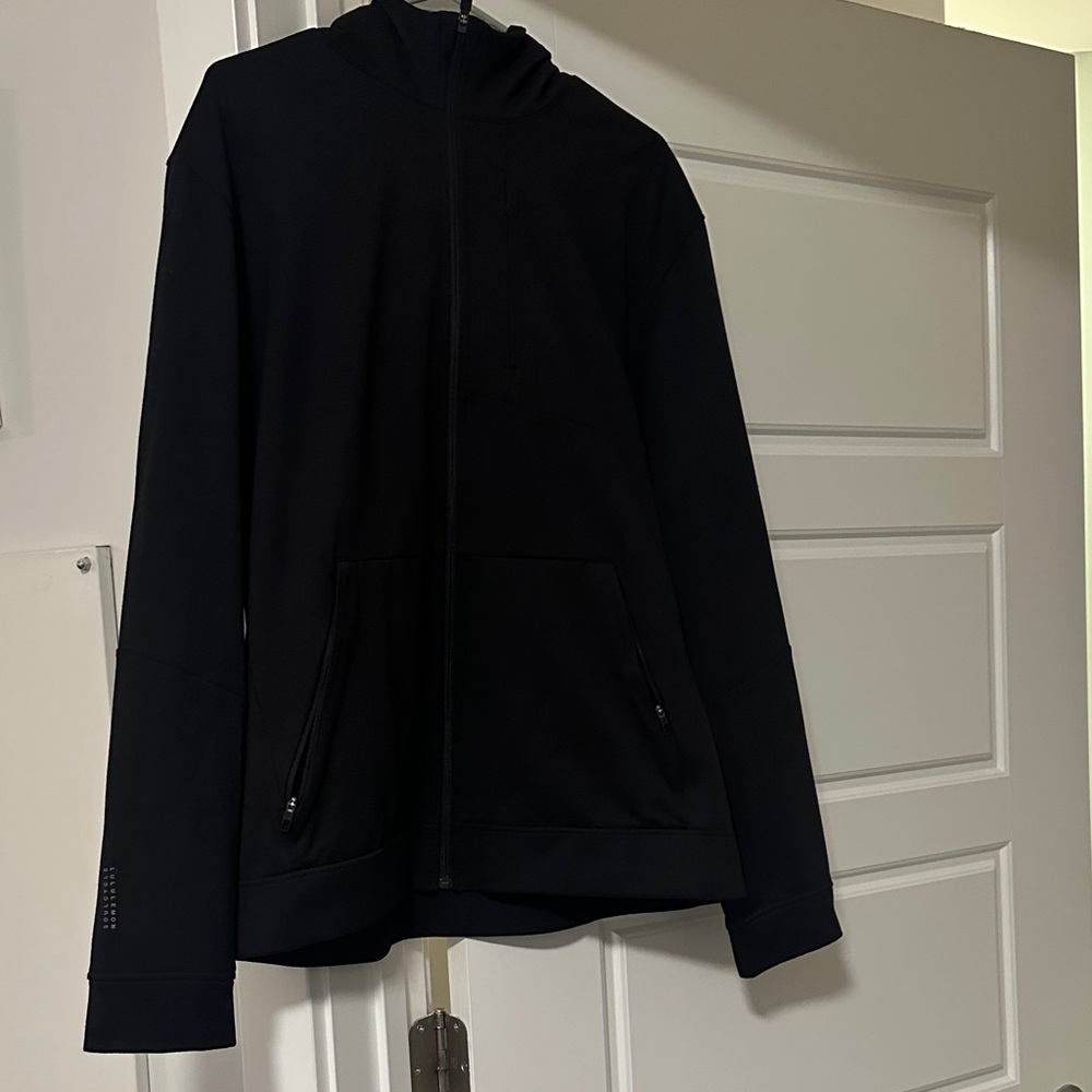 lululemon x SoulCycle athletica Men's Black Zip-Up Sweater - Picture 2 of 5